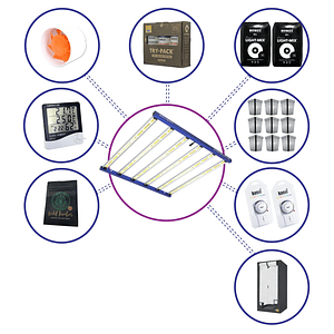 Kit Medio Quantum Lite Delight Plus 120- 720W Fácil Armado