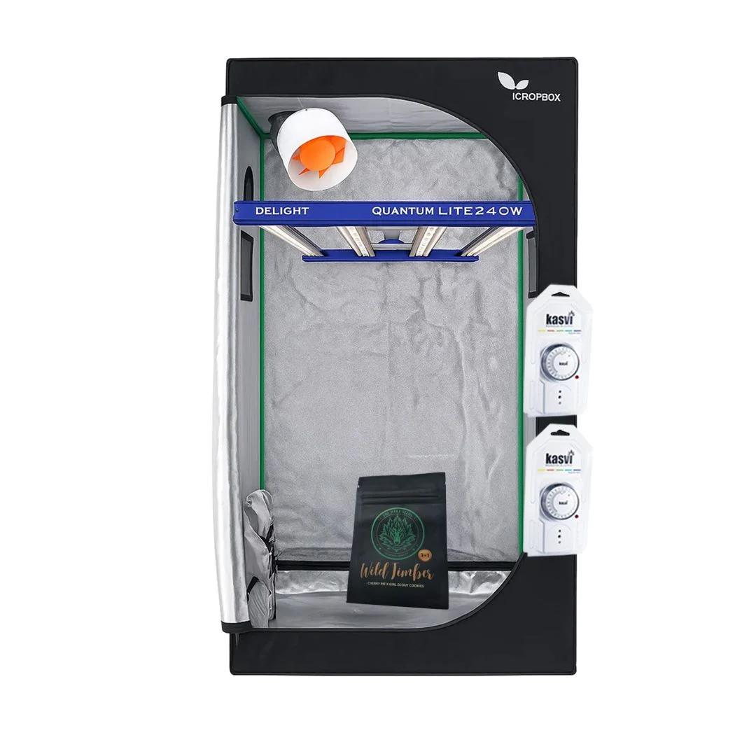 Kit Starter Quantum Lite Delight 80- 240W Fácil Armado 2