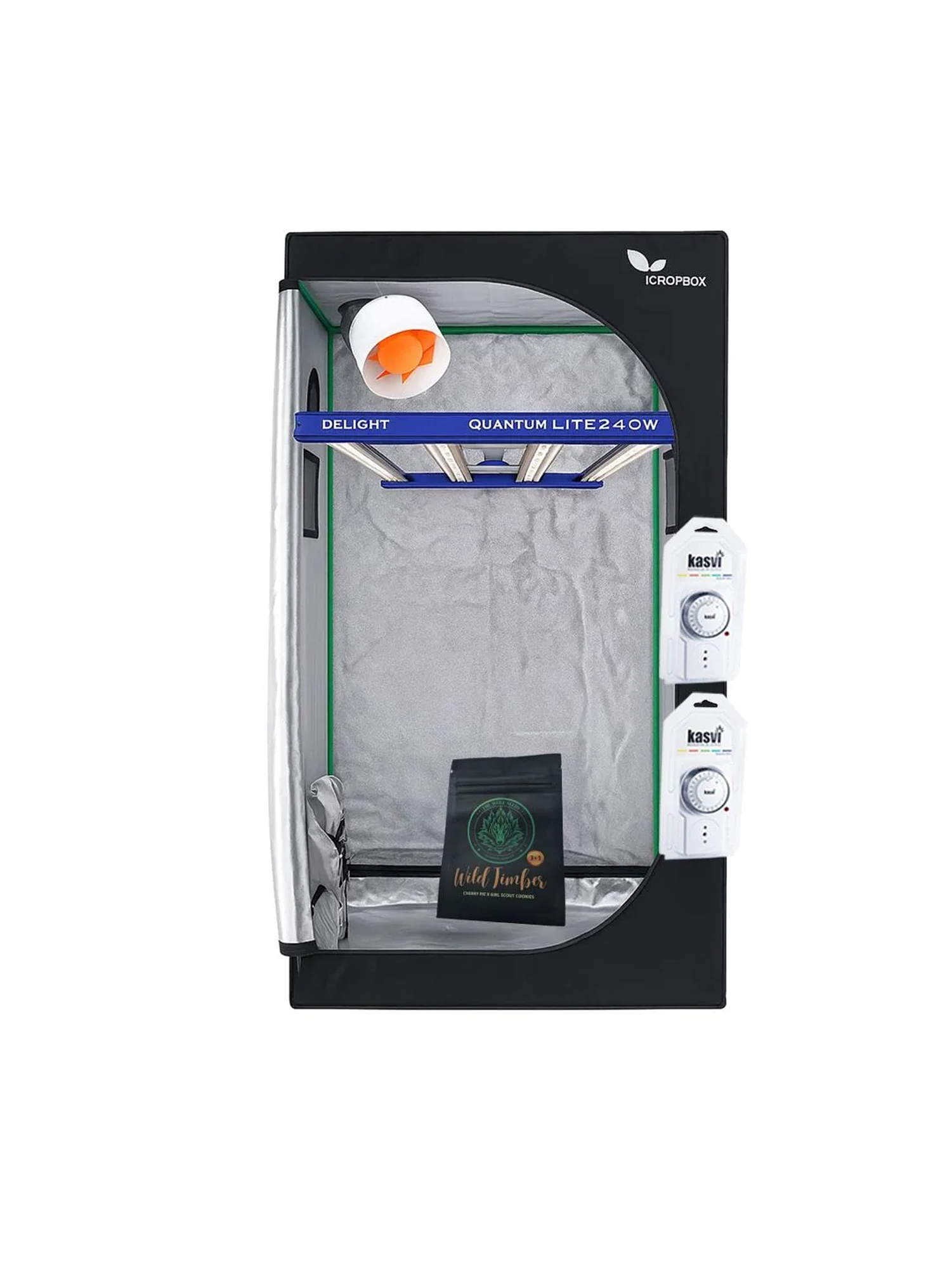 Kit Starter Quantum Lite Delight 80- 240W Fácil Armado 2