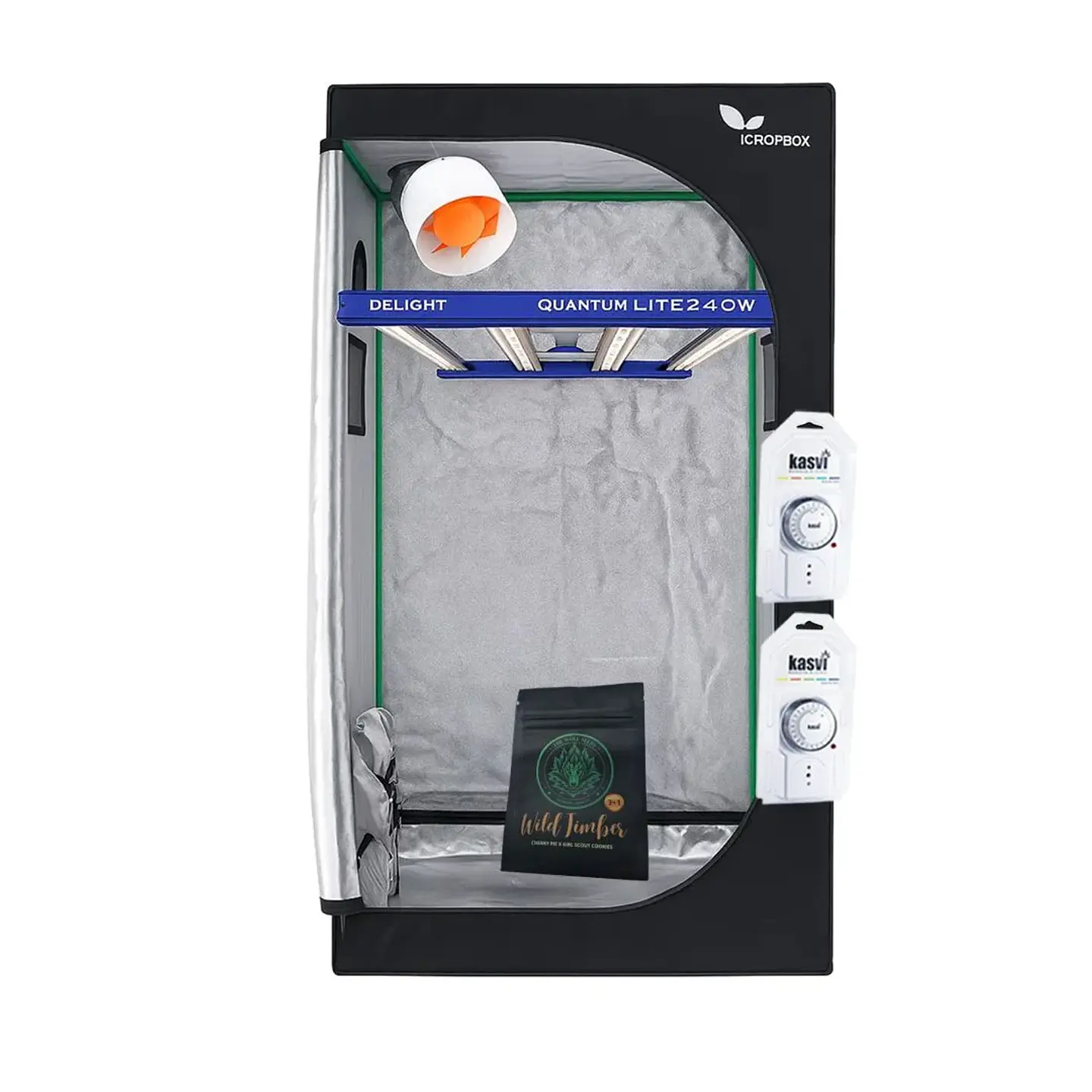 Kit Starter Quantum Lite Delight 80- 240W Fácil Armado 2