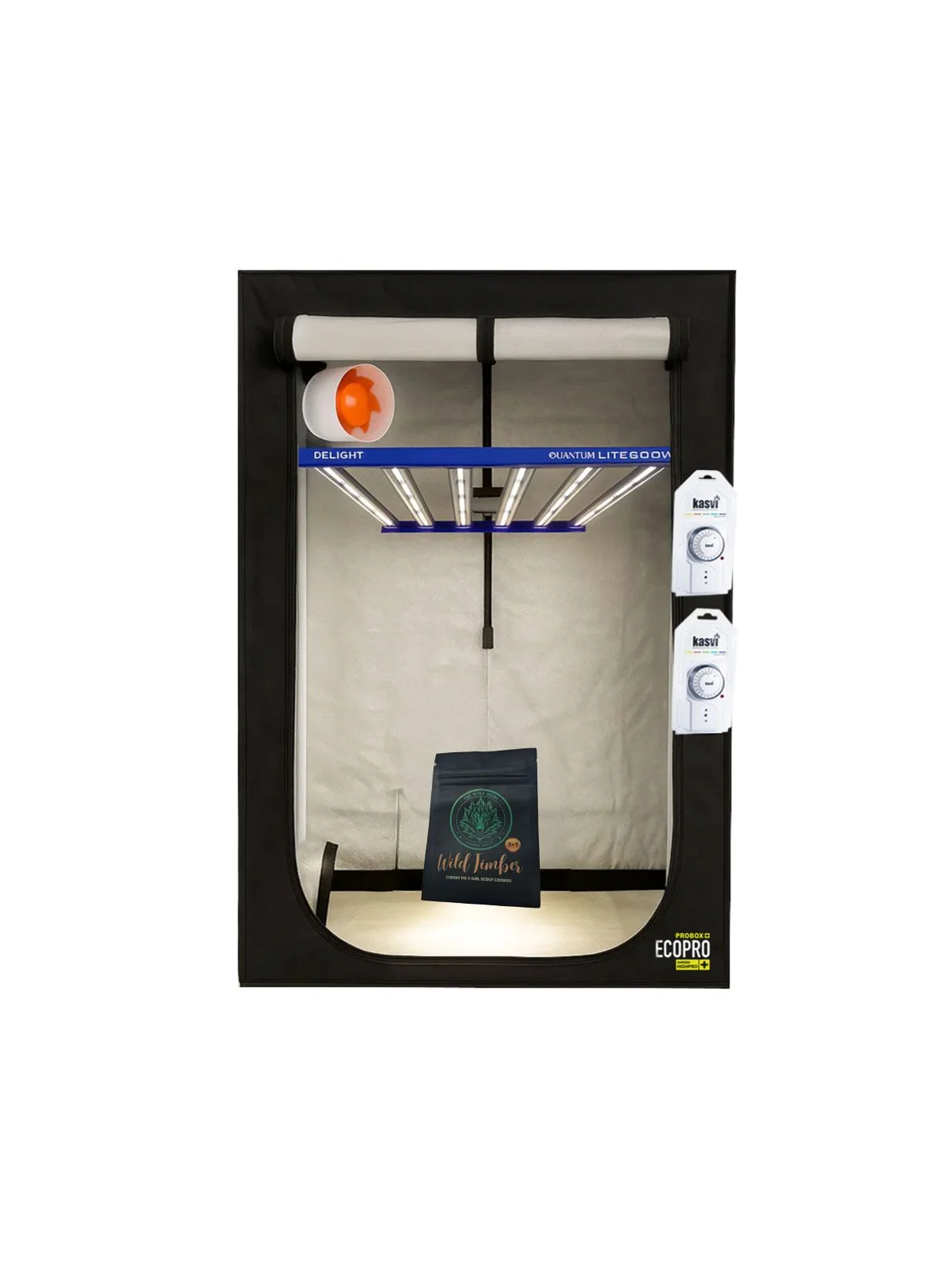 Kit Starter Quantum Lite Delight 120- 600W Fácil Armado 1