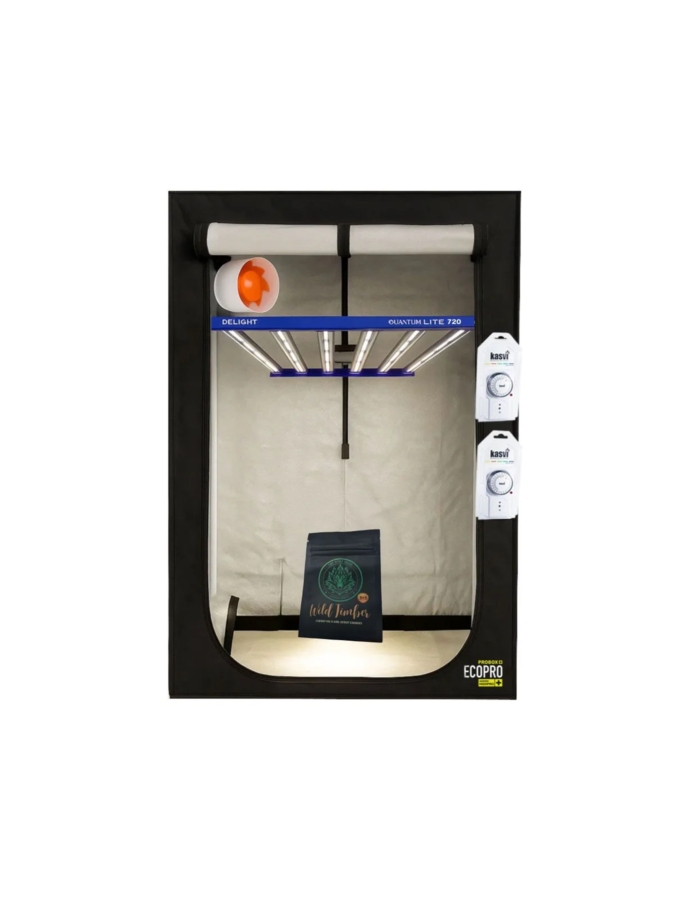 Kit Starter Quantum Lite Delight Plus 120- 720W Fácil Armado 1