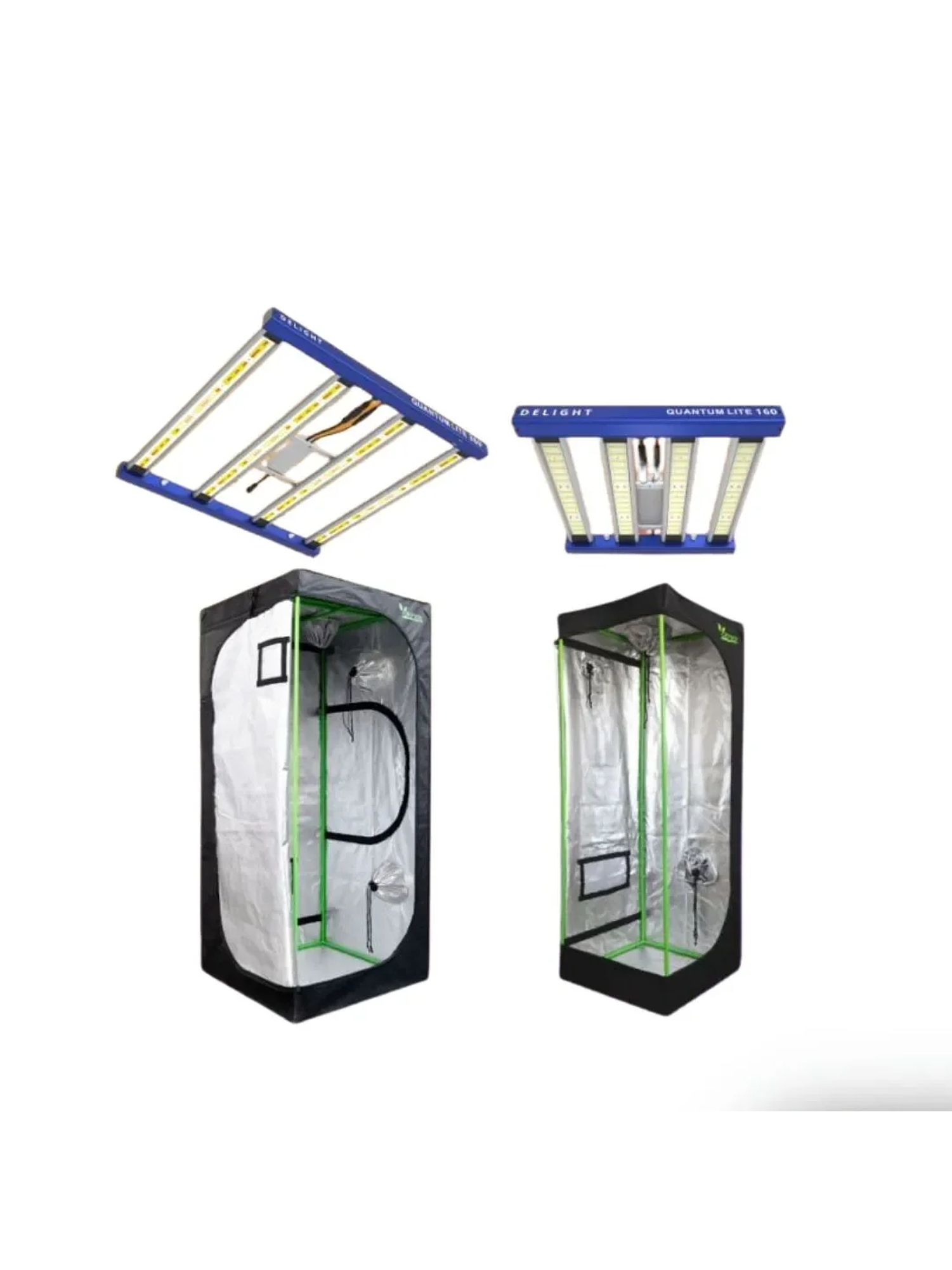 Pack Led Indoor 80X80 Quantum Lite - Delight - 160W Y 360W 1