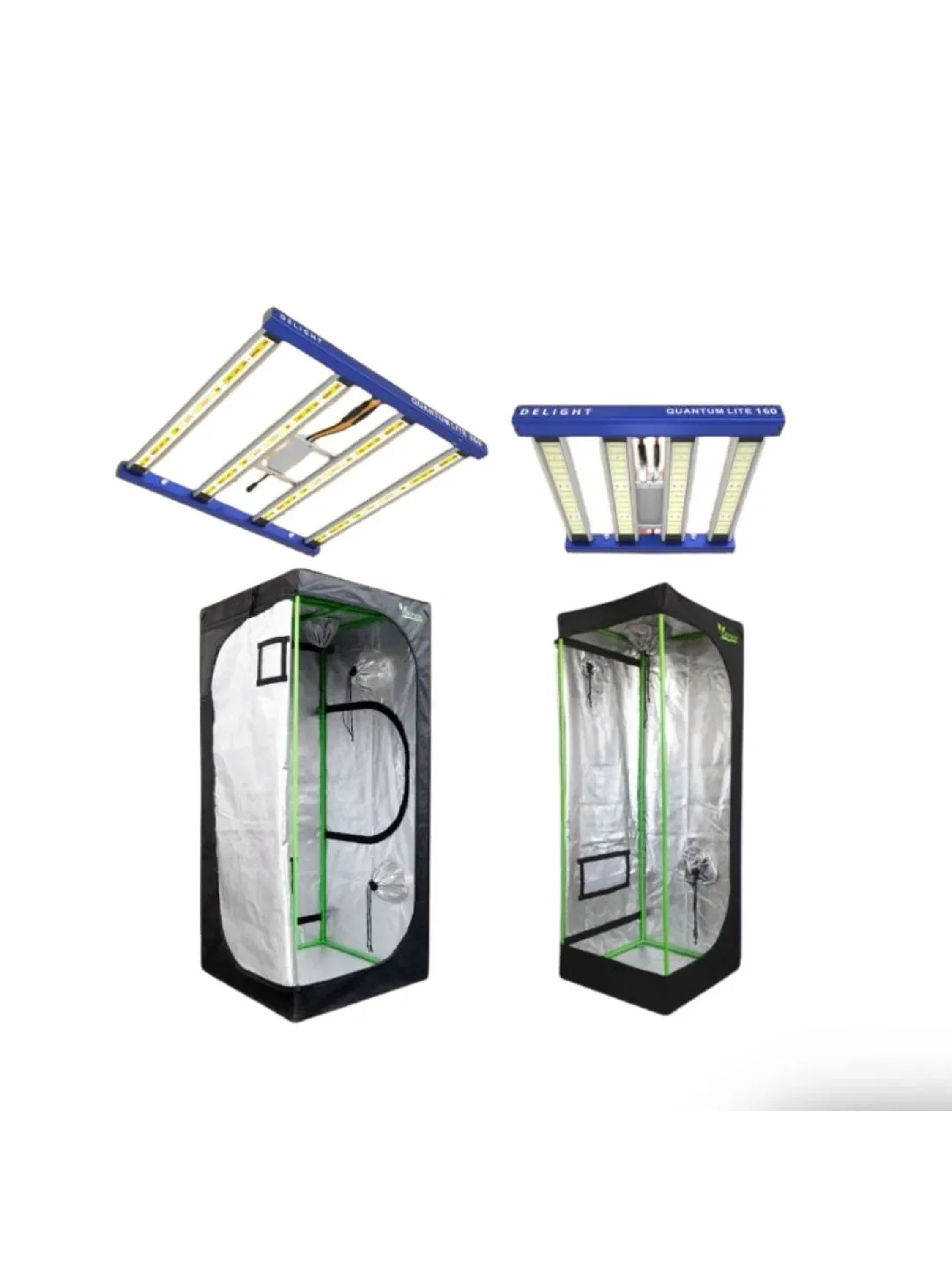 Pack Led Indoor 80X80 Quantum Lite - Delight - 160W Y 360W 1