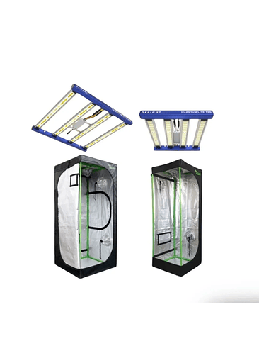 PACK LED INDOOR 80X80 QUANTUM LITE - DELIGHT - 160W Y 360W 1