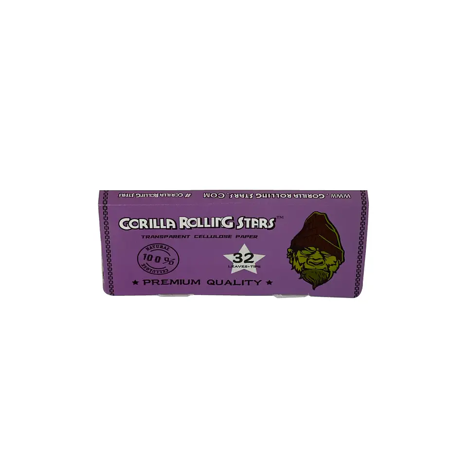 Papel Celulosa Gorilla Rolling  Stars 7