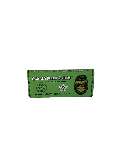Papel Celulosa Gorilla Rolling  Stars 10