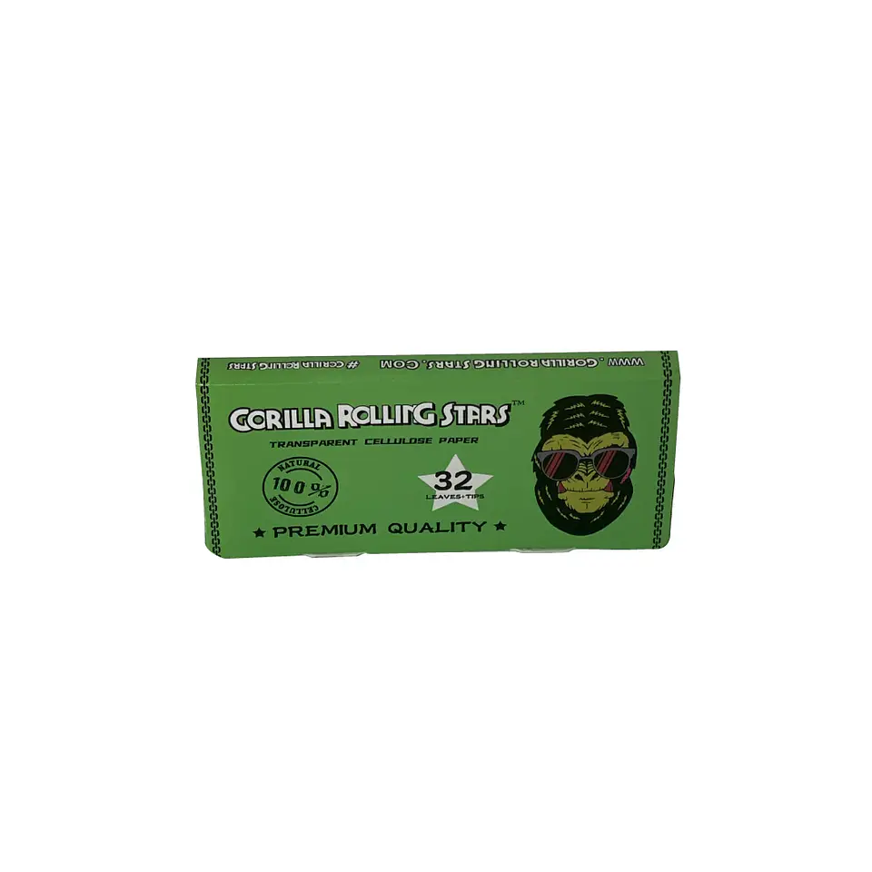 Papel Celulosa Gorilla Rolling  Stars 10