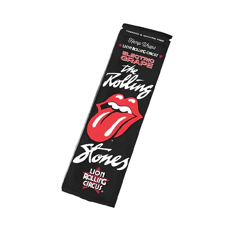 Blunt Hemp Wrap Terpenes Rolling Stones Electric Grape- Lion Rolling Circus