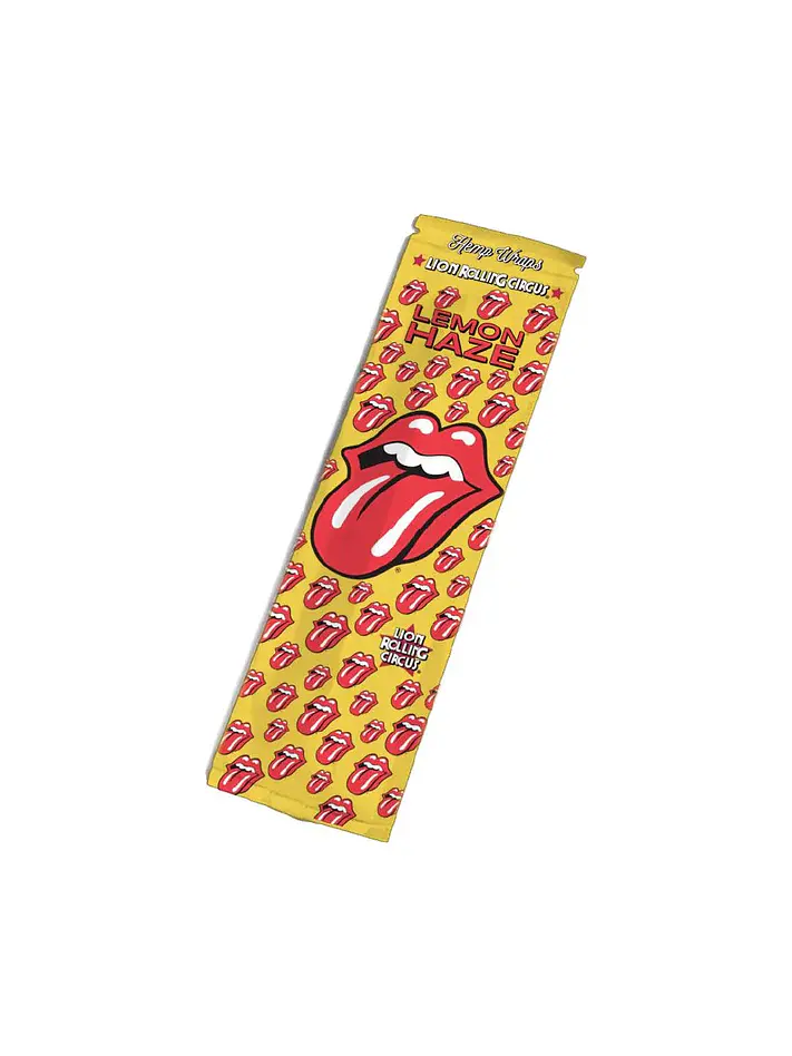 Blunt Hemp Wrap Terpenes Rolling Stones Lemon Haze- Lion Rolling Circus 1
