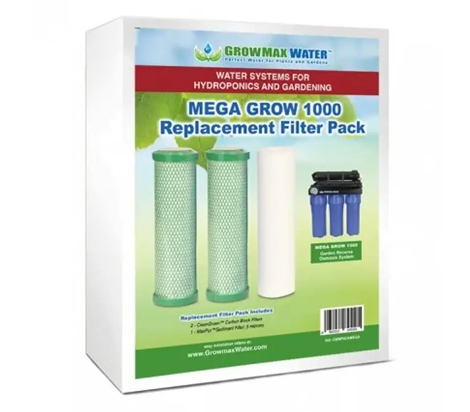 Pack Filtro Reemplazo Mega 1000-Grow Max 1