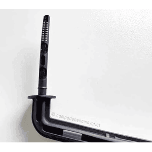 Gotero Flecha 2.3 L/H Angular Negro-Netafim