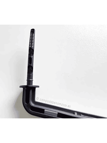 GOTERO FLECHA 2.3 L/H ANGULAR NEGRO-NETAFIM 1