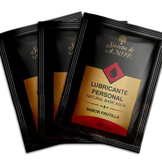 Lubricante Íntimo De Frutilla En Sachet – Hidratación, Suavidad Y Placer Natural 1