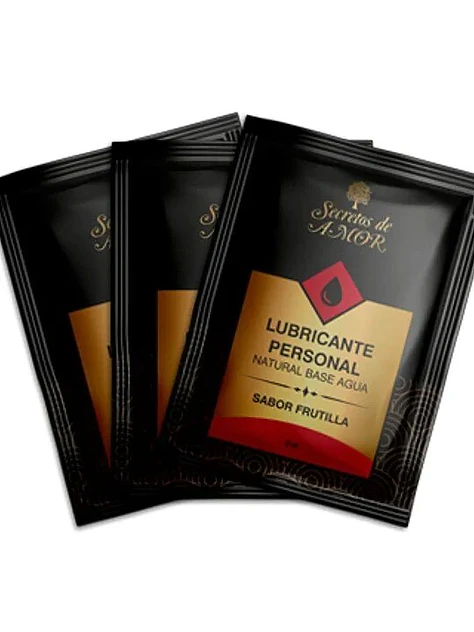 Lubricante Íntimo De Frutilla En Sachet – Hidratación, Suavidad Y Placer Natural 1