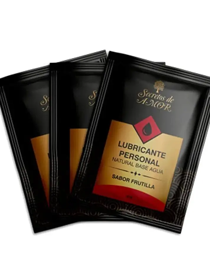 Lubricante Íntimo De Frutilla En Sachet – Hidratación, Suavidad Y Placer Natural 1