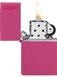 ENCENDEDOR ROSADO LOGO ROJO-ZIPPO - Miniatura 2