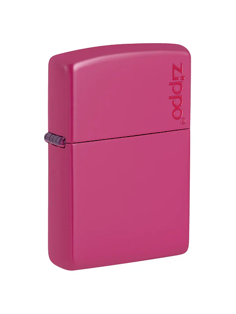 Encendedor Rosado Logo Rojo-Zippo 1