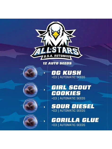 All Stars Usa Mix Auto -Bsf (X12/X4) 1