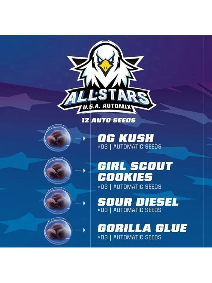 All Stars Usa Mix Auto -Bsf (X12/X4) 1