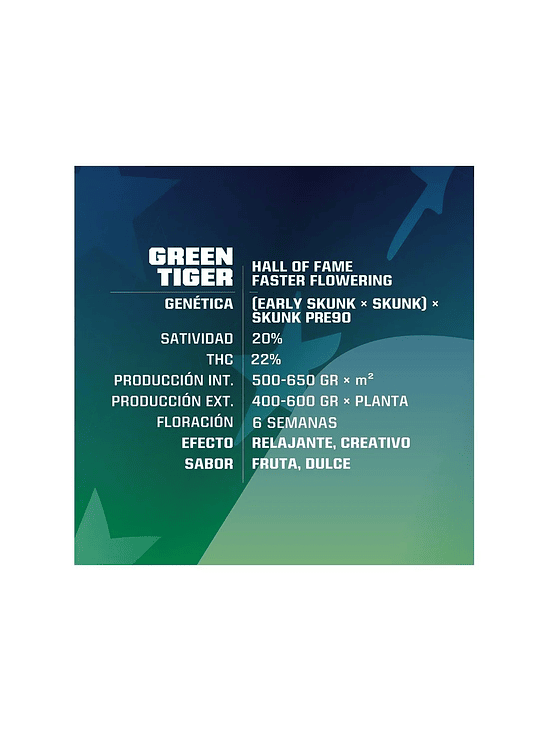 GREEN TIGER FAST FEM X4-BSF 2