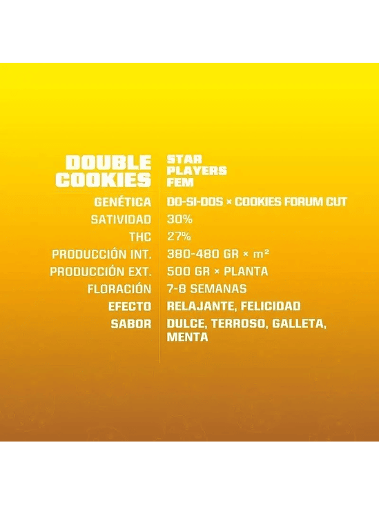 DOUBLE COOKIES FEM X2-BSF 2