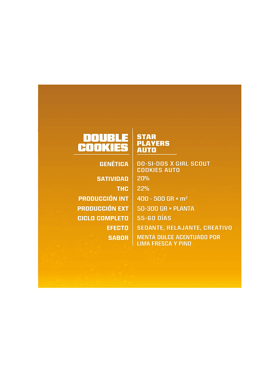 DOUBLE COOKIES SP AUTO X4 -BSF 2