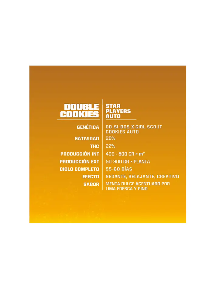 Double Cookies Sp Auto -Bsf (X4/X2) 2