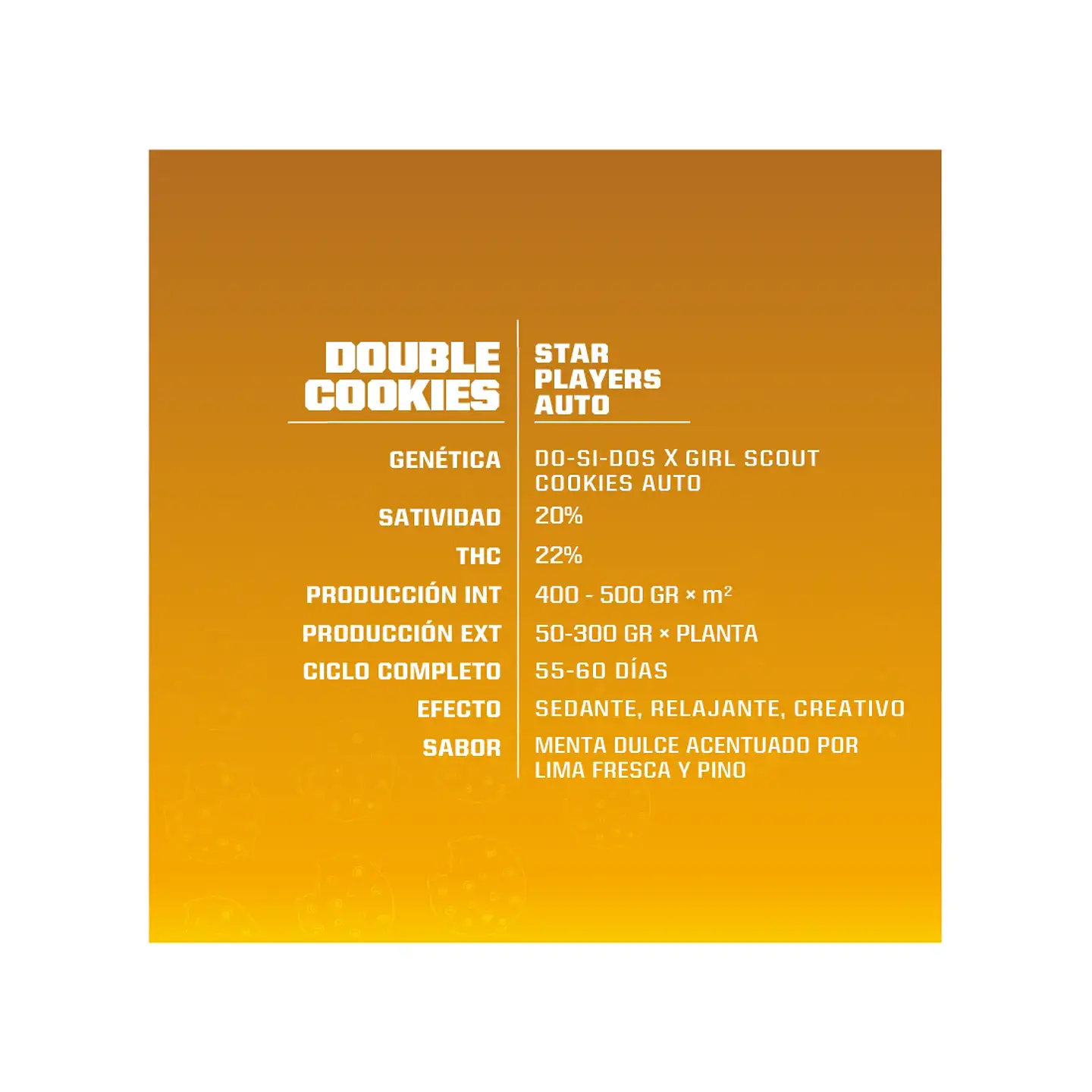 Double Cookies Sp Auto -Bsf (X12/X7/X4/X2) 2