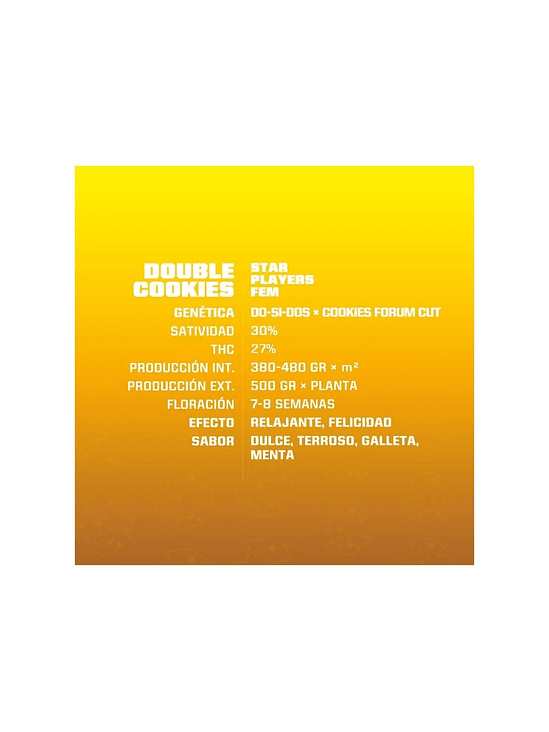 DOUBLE COOKIES SP FEM X4 -BSF 2