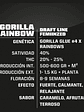 GORILLA RAINBOWS FEM X4 -BSF - Miniatura 2