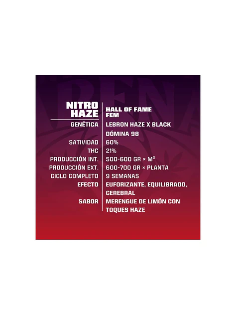 Nitro Haze Fem -Bsf (X7/X4/X2) 2
