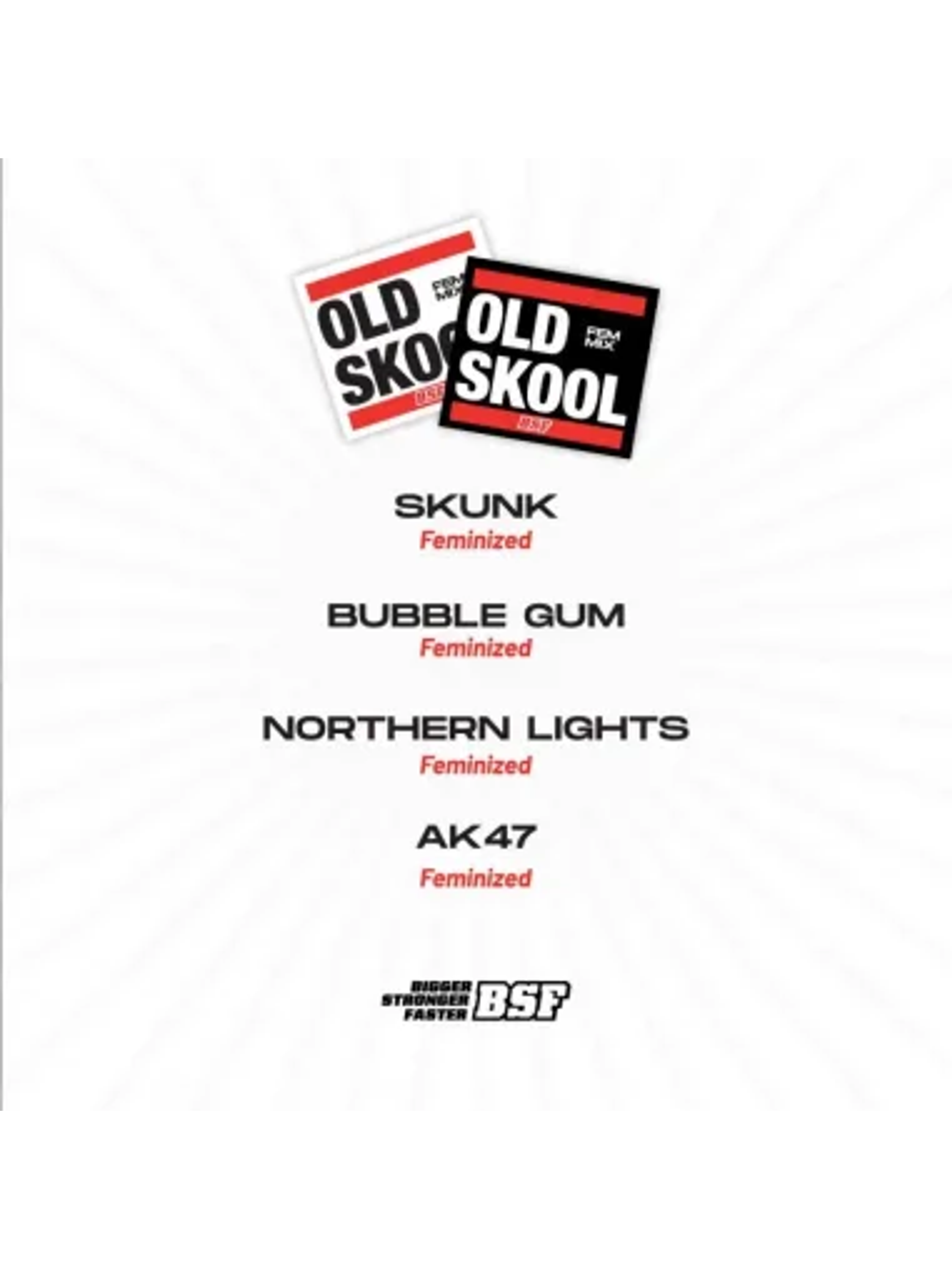 Old Skool Mix Fem -Bsf (X12/X8/X4) 1