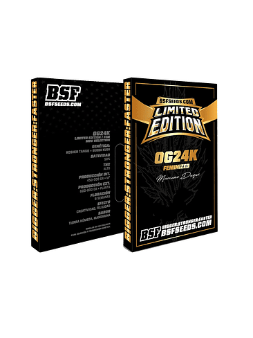 OG 24K FEM EDICION LIMITADA X10-BSF 1