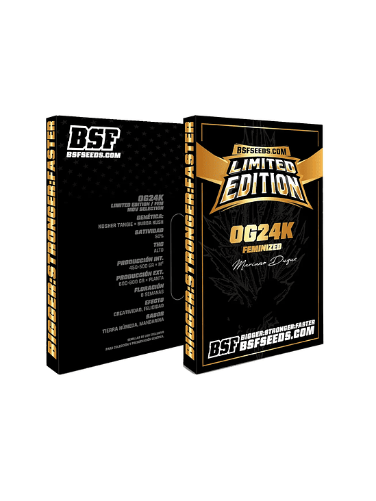 OG 24K FEM EDICION LIMITADA X10-BSF 1