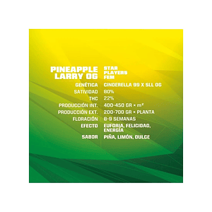 Pineaple Larry Og  Fem  X4 -Bsf