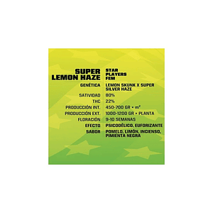 Super Lemon Haze  Fem X4 -Bsf