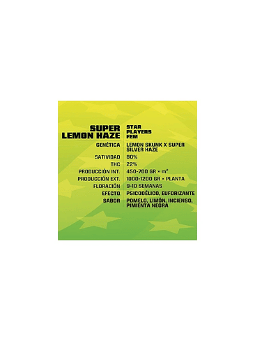 SUPER LEMON HAZE  FEM X4 -BSF 1