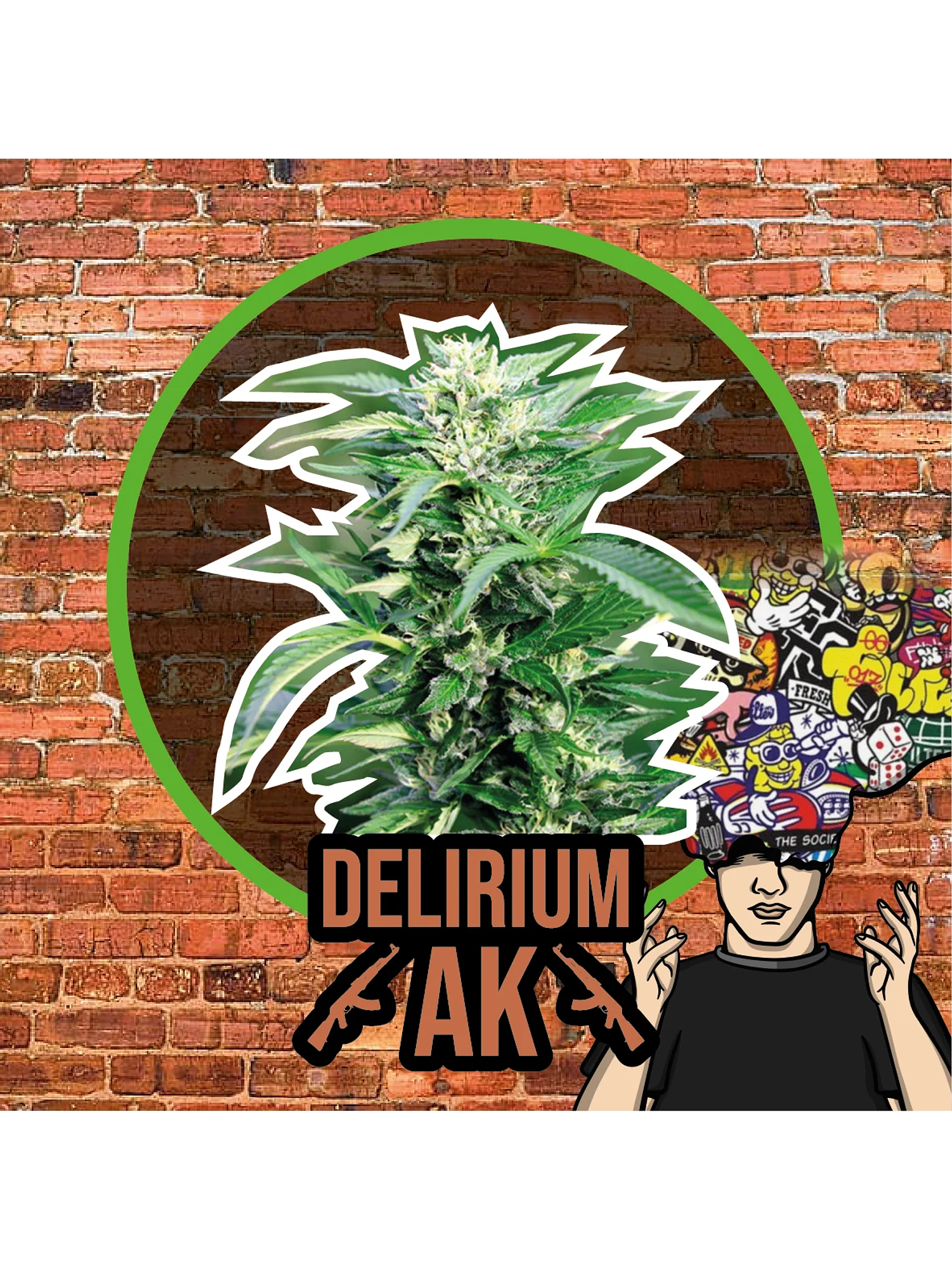 Delirium Ak Auto -Delirium Seeds (X4/X2/X1) 1