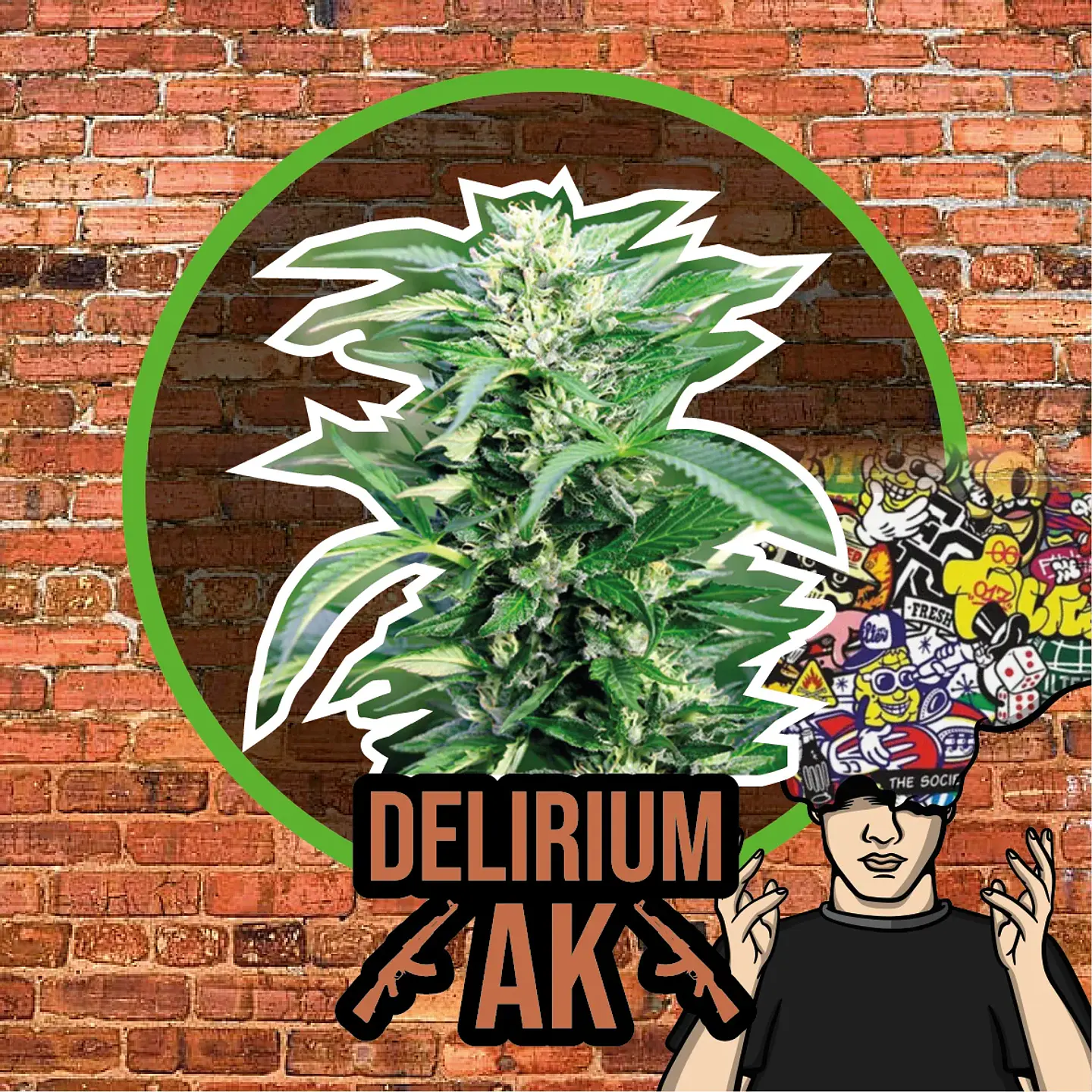 Delirium Ak Auto -Delirium Seeds (X4/X2/X1) 1