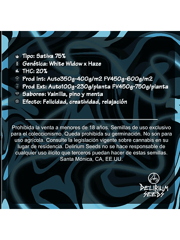 DELIRIUM MOBY AUTO X2-DELIRIUM SEEDS 2