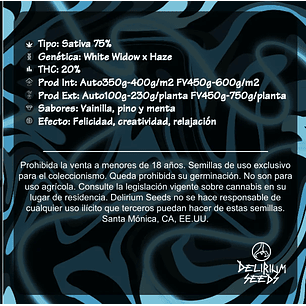 DELIRIUM MOBY FAST VERSION X1-DELIRIUM SEEDS