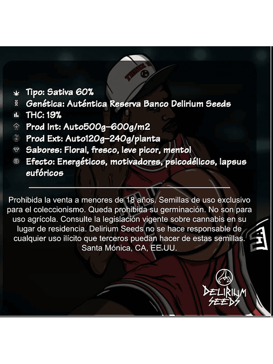 MICHAEL D 3XL AUTO X4-DELIRIUM SEEDS 2