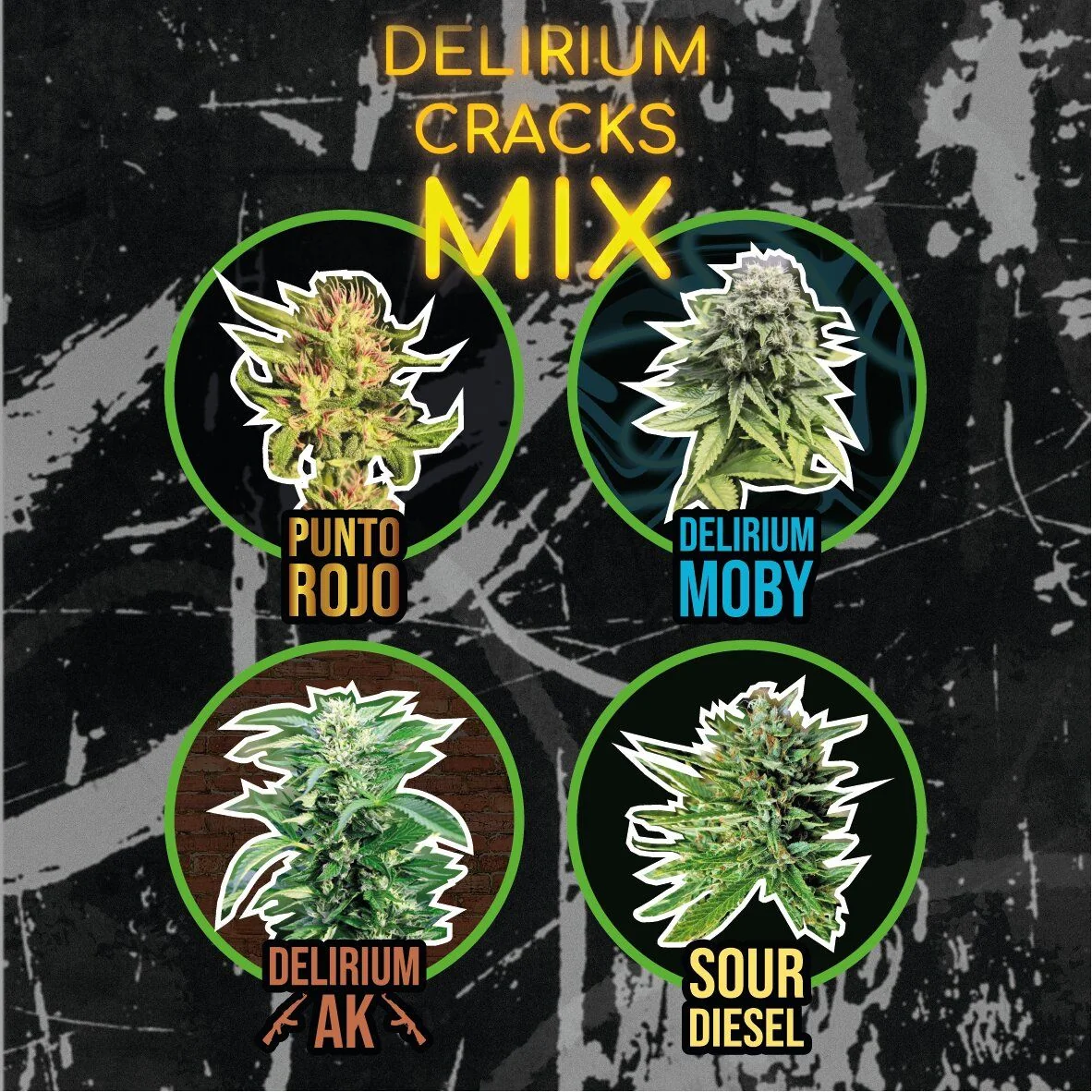 Mix Delirium Crack Fast Version -Delirium Seeds (X14/X8/X4) 1
