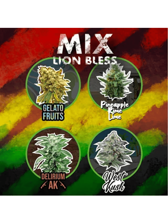 MIX LION BLESS AUTO X14-DELIRIUM SEEDS 1