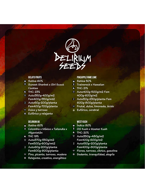 Mix Lion Bless Auto -Delirium Seeds (X8/X14) 2