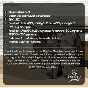 PINEAPPLE RIME LINE FAST VERSION X4-DELIRIUM SEEDS