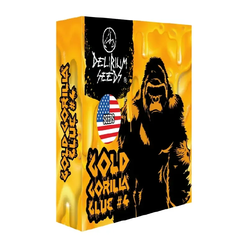 Gold Gorilla Glue 4 Fem -Delirium Seeds (X4/X2/X1) 1