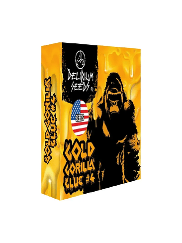 GOLD GORILLA GLUE 4 FAST X4-DELIRIUM SEEDS 1
