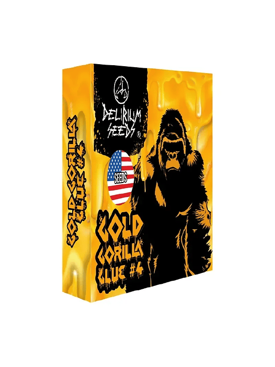 GOLD GORILLA GLUE 4 FAST X4-DELIRIUM SEEDS 1